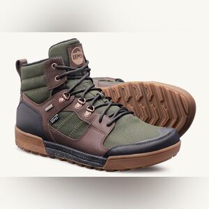 Lems Outlander Waterproof Boots Size Men’s 9.5 Evergreen Like New
